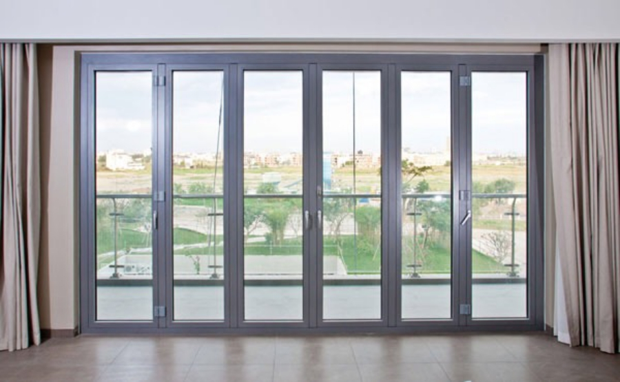 Cửa đi mở quay 6 cánh 